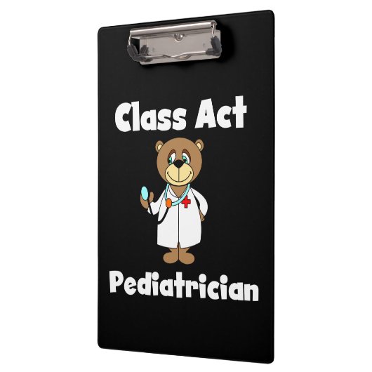Teddy Bar Class Act Pädiatrier Clipboard Klemmbrett (Links)