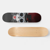 Teddy Bar - Classy Gray Skateboard (Horizontal)