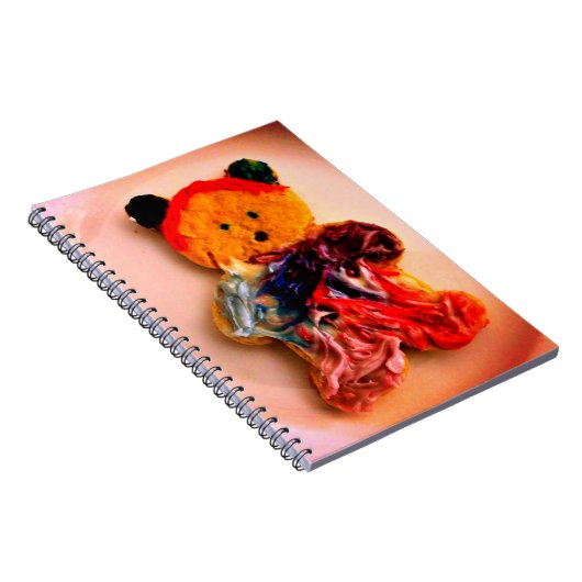 Teddy Bar Cookie Notizblock (Rechte Seite)