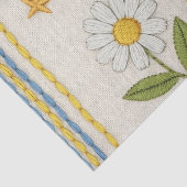 Teddy Bär Daisy Garten Muster (10) Seidenpapier (Detail)