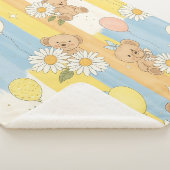Teddy Bär Daisy Garten Muster (13) Sherpadecke (3/4)