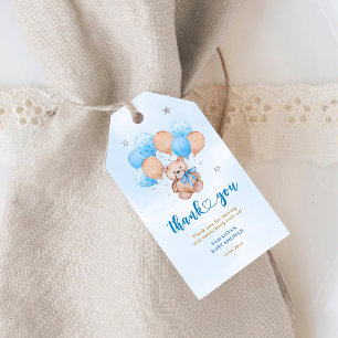 Teddy Bar Danke, dass du Tags geschenkt hast Geschenkanhänger