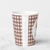 Teddy Bär eine geschlechtsneutrale Babydusche Pappbecher (Rechts)