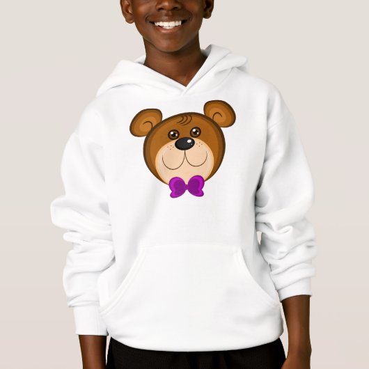 Teddy Bar Face Sweatshirt (Vorderseite)