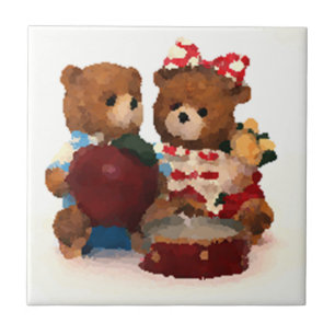 Teddy Bär Fliese