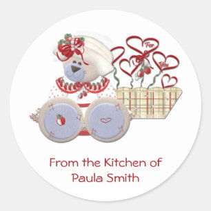 Teddy Bar Gift Stickers