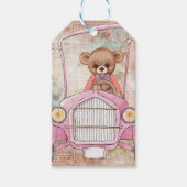 Teddy Bar Gift Tag Geschenkanhänger (Vorderseite)