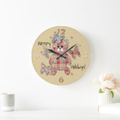 Teddy Bär Große Wanduhr (Zuhause)