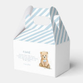 Teddy Bär Heißluftballon Babydusche Gefälligkeitsb Geschenkschachtel (Rückseite)