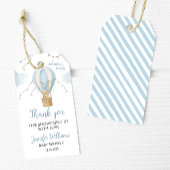 Teddy Bär Heißluftballon Babydusche Geschenkartike Geschenkanhänger