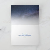 Teddy Bär im Fenster für Freundschaft Karte (Innenseite)