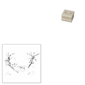 Teddy Bär in einem Hängematte Schlafen am Strand Gummistempel (Stempel)