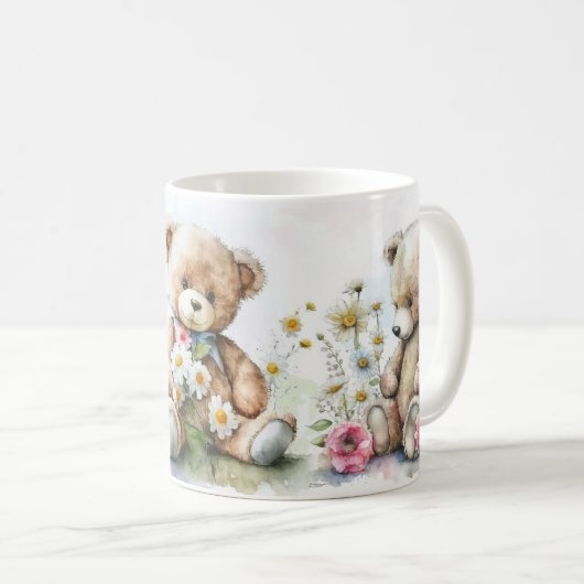 Teddy Bär Kaffeetasse (VorderseiteRechts)