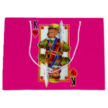 Teddy Bar King of Hearts