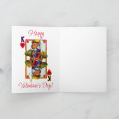 Teddy Bar King of Hearts Karte (Innenseite)