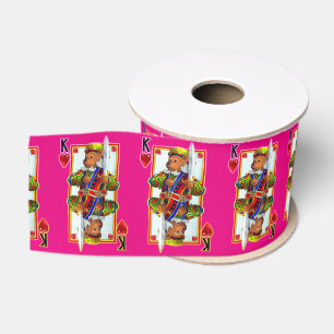 Teddy Bar King of Hearts Ripsband
