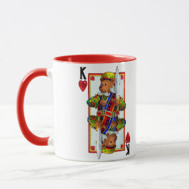 Teddy Bar King of Hearts Tasse