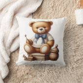 Teddy Bär Kissen (Decke)