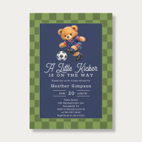 Teddy Bär Kleiner Fußballspieler Baby-Party