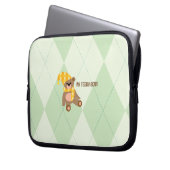 Teddy Bär Laptopschutzhülle (Vorderseite Links)