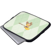 Teddy Bär Laptopschutzhülle (Vorne Knopf)