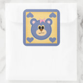 Teddy Bar Liebe Sticker (Tasche)