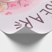 Teddy Bar Lovers | Geschenk für Kinder Geschenkpapier (Ecke)