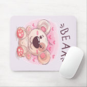 Teddy Bar Lovers | Geschenk für Kinder Mousepad (Mit Mouse)