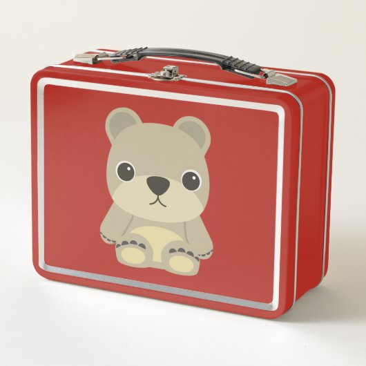 Teddy Bär Lunch Box ! (Vorderseite)