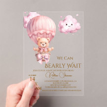 Teddy-Bär-Mädchen-Baby-Party