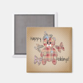 Teddy Bär Magnet (Vorderseite/Rückseite)