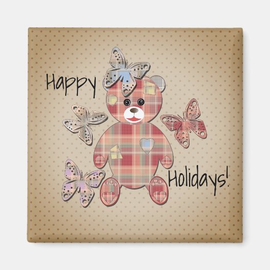 Teddy Bär Magnet (Vorne)