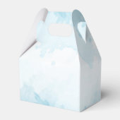 Teddy Bär mit Ballon Babydusche Geschenkschachtel (Rückseite)