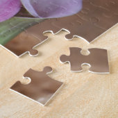 Teddy Bär mit Calla-Lilie Puzzle (Seite)