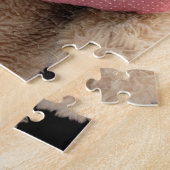 Teddy Bär mit Stoffherzen Puzzle (Seite)