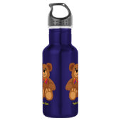 Teddy Bär Niedlich Kinder Wasserflasche mit Name (Rückseite)