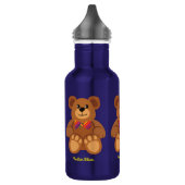 Teddy Bär Niedlich Kinder Wasserflasche mit Name (Links)