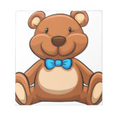 Teddy Bär Notizblock (Vorderseite)