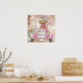 Teddy Bar Poster (Küche)