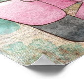 Teddy Bar Poster (Ecke)