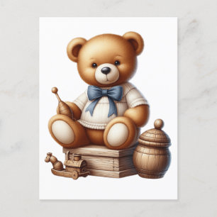 Teddy Bär Postkarte