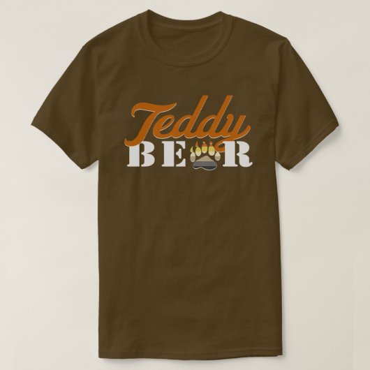 Teddy Bar Shirt - Dunkel (Design vorne)
