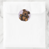Teddy Bar Sticker (Tasche)