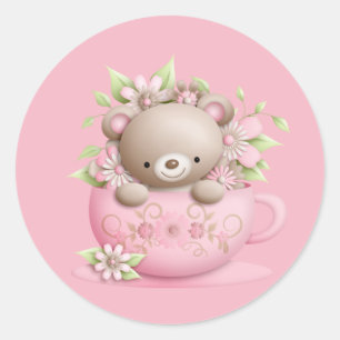 Teddy Bar Stickers