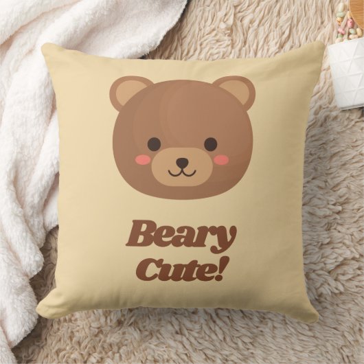 Teddy Bar Throw Kissen (Decke)