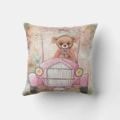 Teddy Bar Throw Kissen (Rückseite)