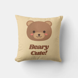 Teddy Bar Throw Kissen