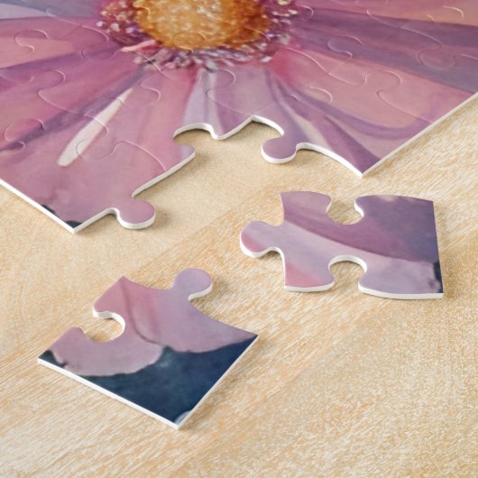 Teddy Bär und Bunny im Pastellgarten Puzzle (Seite)