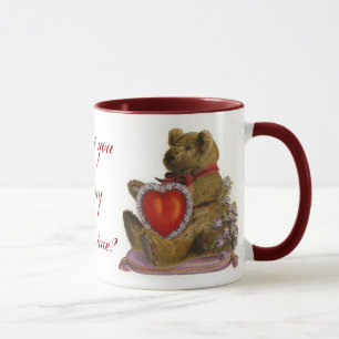 Teddy-Bär-Valentins-Tasse Tasse