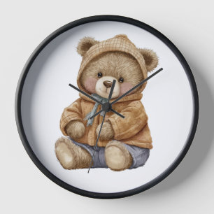 Teddy Bär Wall Clock Uhr